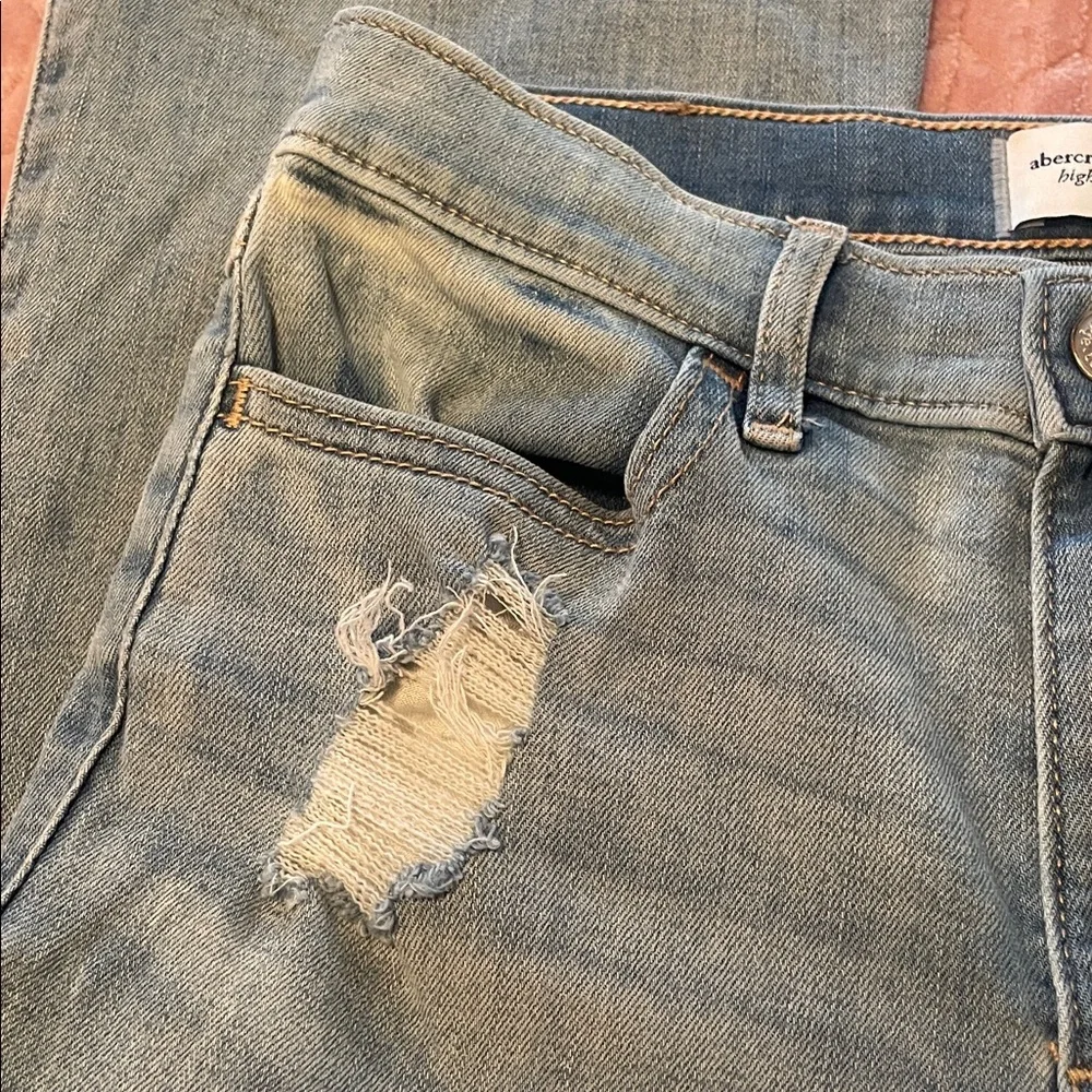 Abercrombie and Fitch girls flare jeans - size 13/14